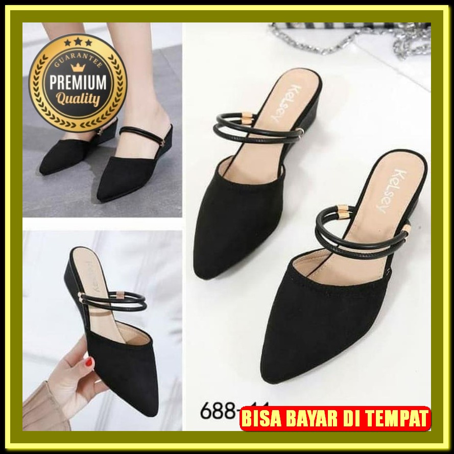 Wedges Sandal Model Terbaru Branded Import Korea 2020 G7609Gr Ol3 Wc497 Wedges Tali Wanita Casual Sa