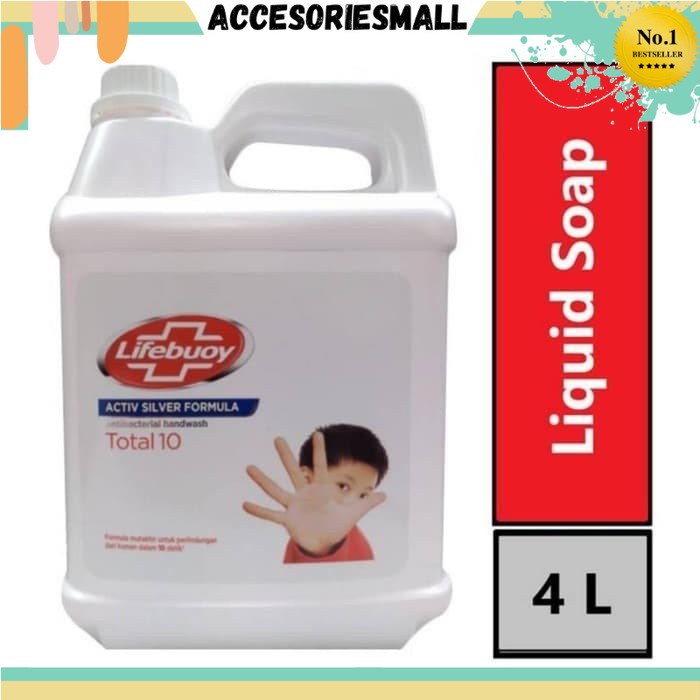 HANDWASH LIFEBUOY 4 LITER LIFEBUOY TOTAL 10 SABUN CUCI TANGAN