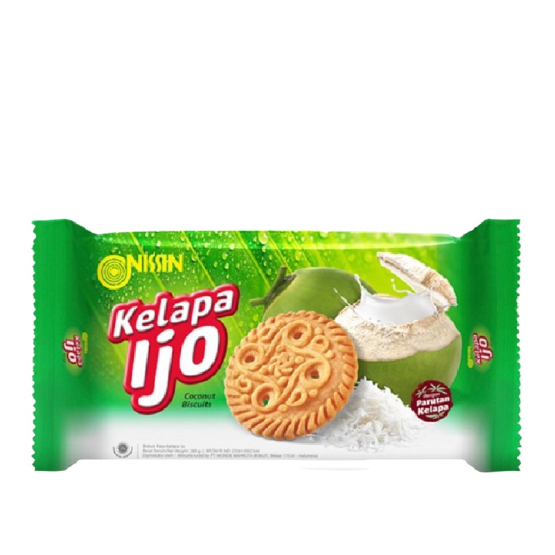 

Nissin Biskuit Kelapa Ijo 280 gr