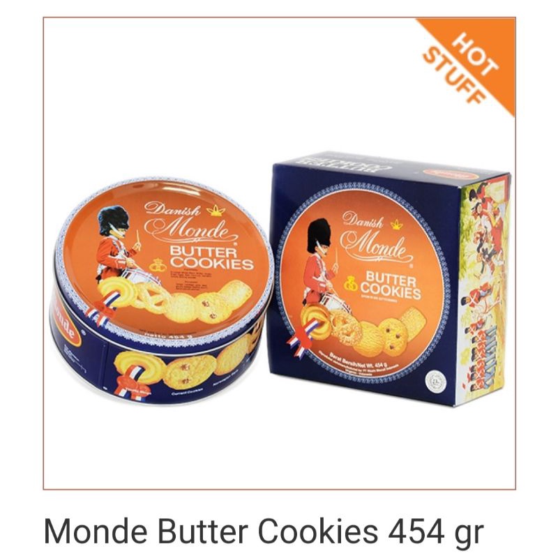 

Monde Butter Cookies 454gr