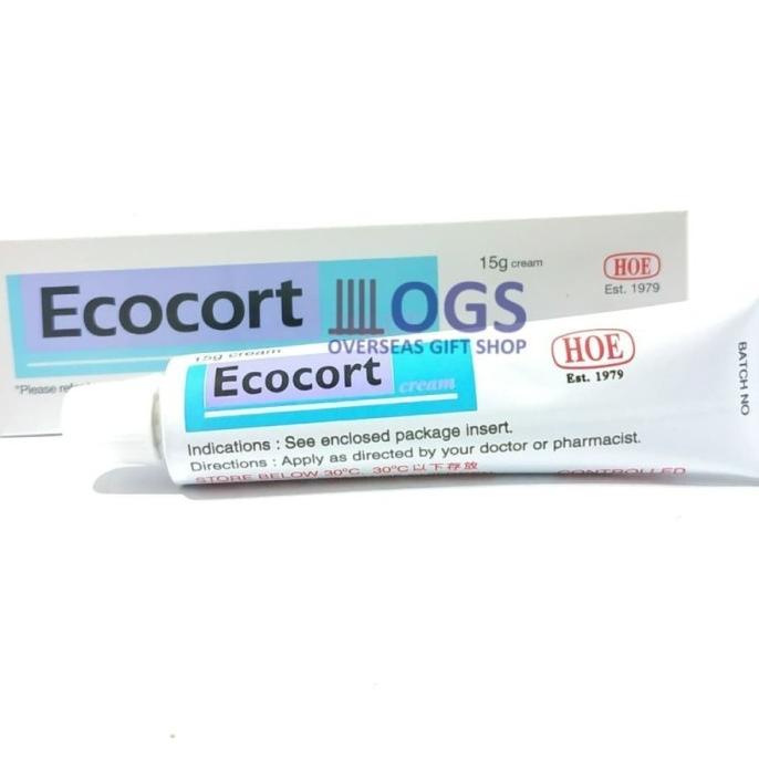 

Ecocort Cream 15Gram. Salep Eksim Eczema Panu Kudis Gatal Atopic