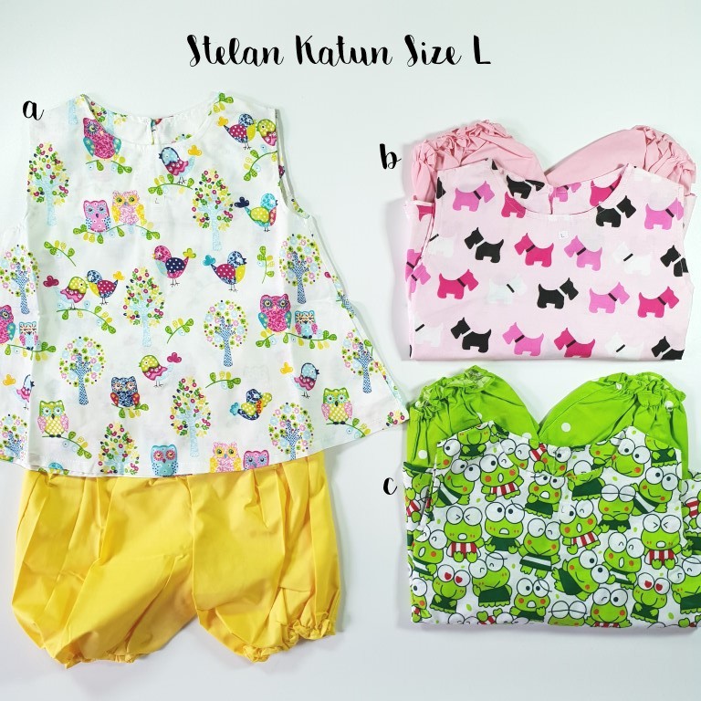 Stelan Anak Katun Size L