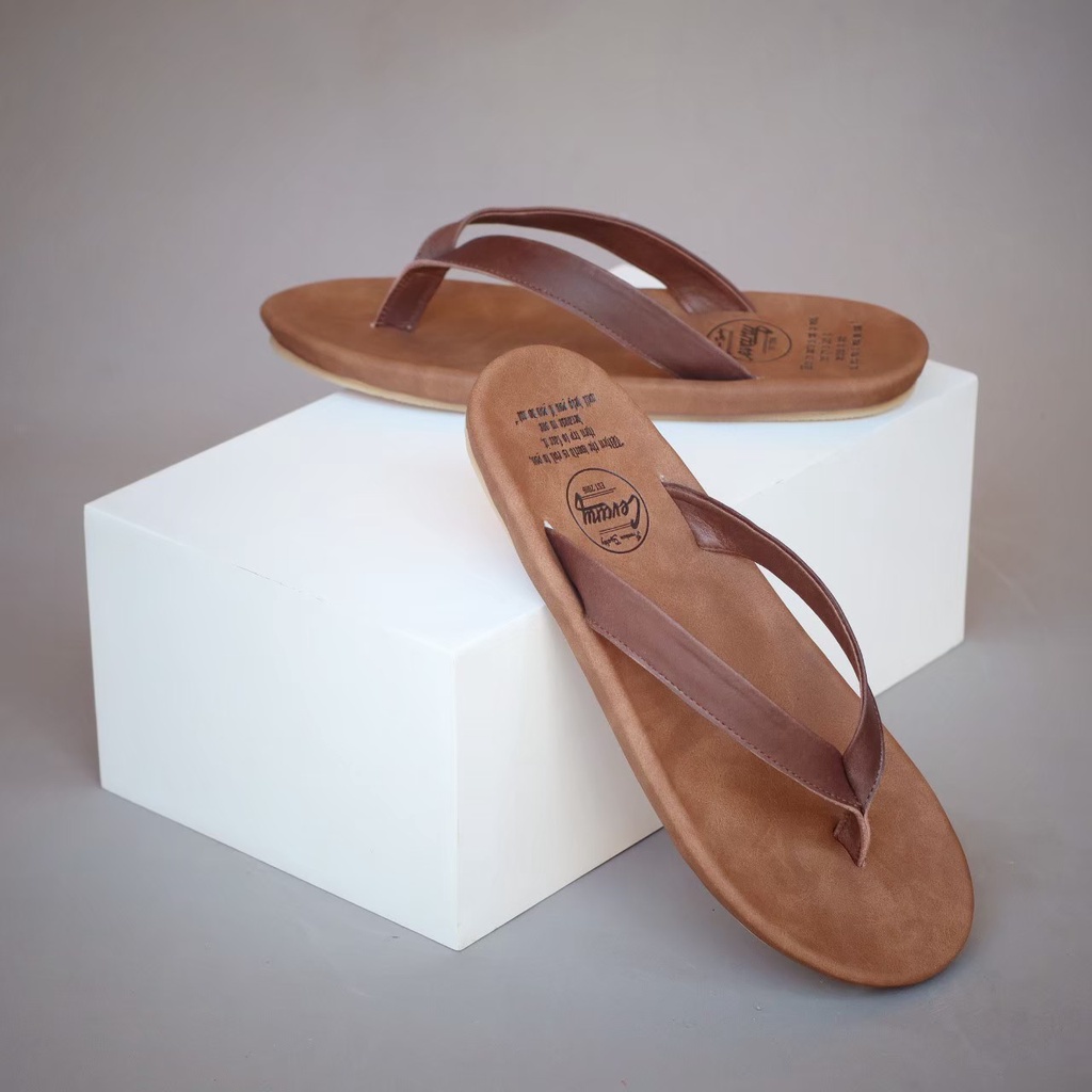 SANDAL JEPIT PRIA DEWASA SANTAI PRIA CEVANY WALLET KULIT ASLI ORIGINAL CASUAL 100% PRIA KERJA KANTOR NYAMAN || SANDAL JEPIT PRIA INDIAN TERBARU LEBARAN 2022