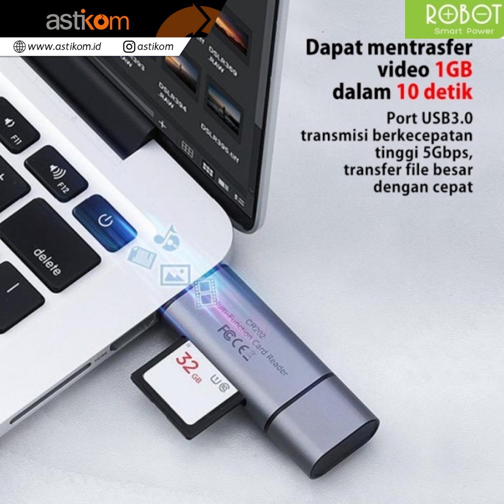 Card Reader Robot CR202 Grey