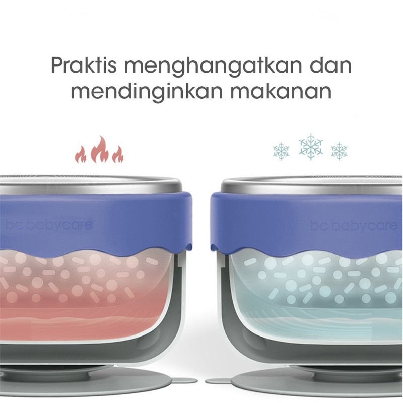 Babycare Water Heating &amp; Cooling Down Set - Perlengkapan Makan Bayi