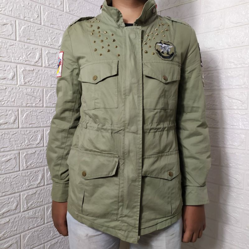 JAKET PARKA ARMY M65 BY MK COMPANY SIZE M