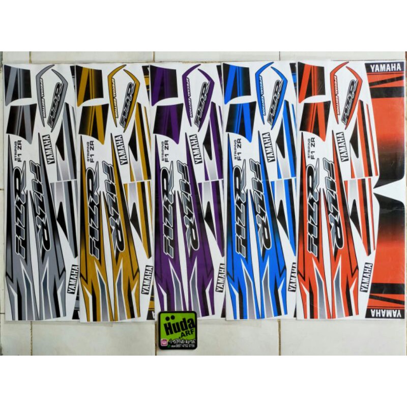 Striping fizr sticker fizr Lis motor variasi fizr