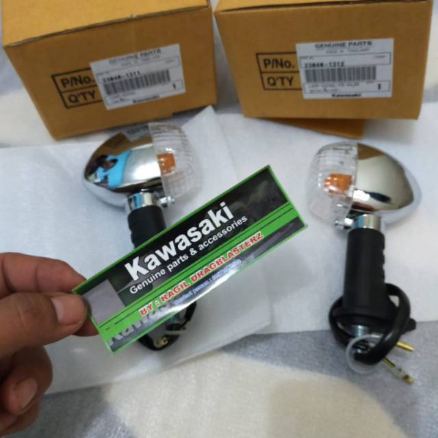 Lampu sen sein depan ninja r ninja ss original Kawasaki