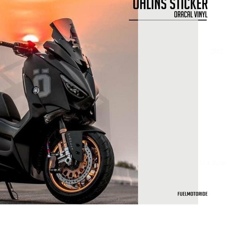 ֍ Sticker Body Variasi Big Logo Ohlins XMAX NMAX PCX ADV FORZA ☀