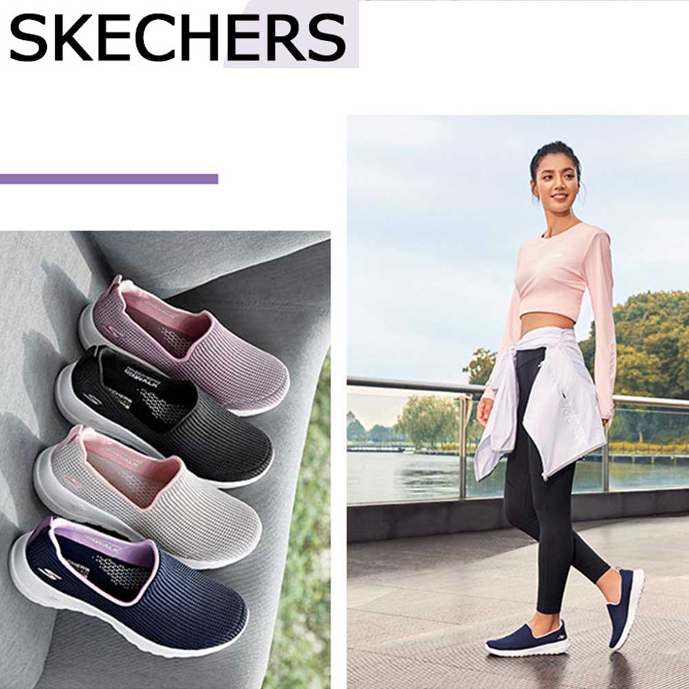 SKECHERS  sneakers wanita tanpa sepatu   snakers  shoes wanita slip