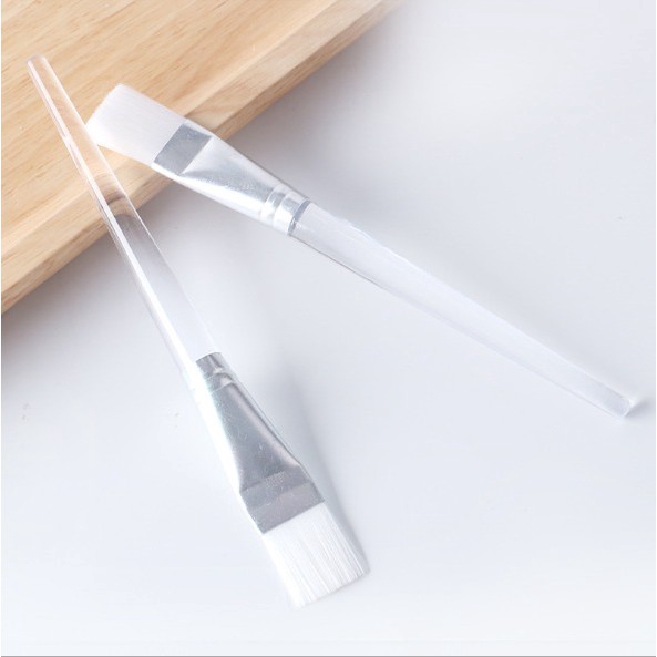 Kuas Masker Wajah Bening / Putih - Make Up Brush Set