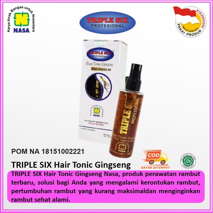 TRIPLE SIX NASA Hair Tonic Ginseng