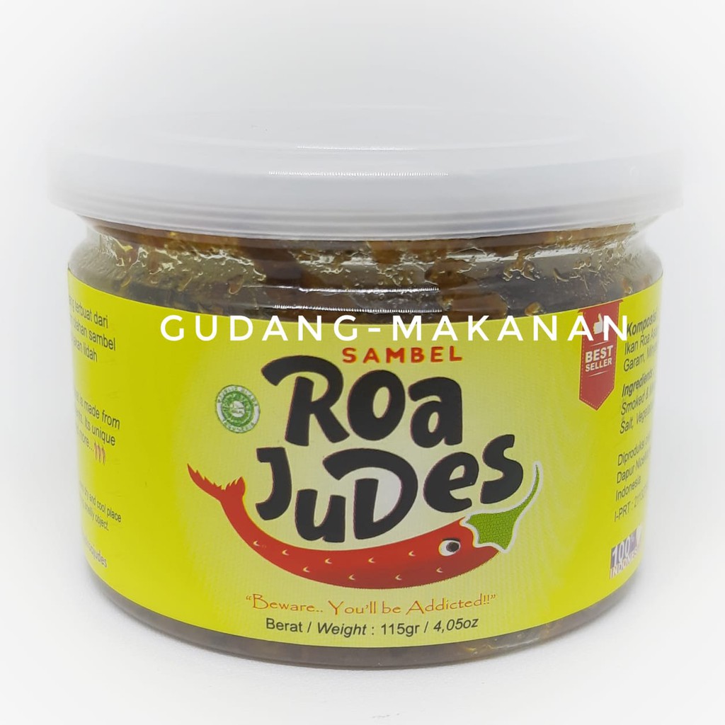 Sambal Roa Judes (Juara Pedes)