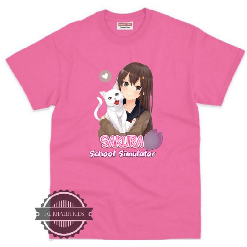 Kaos sakura school simulator baju anak bahan premium kartun japan