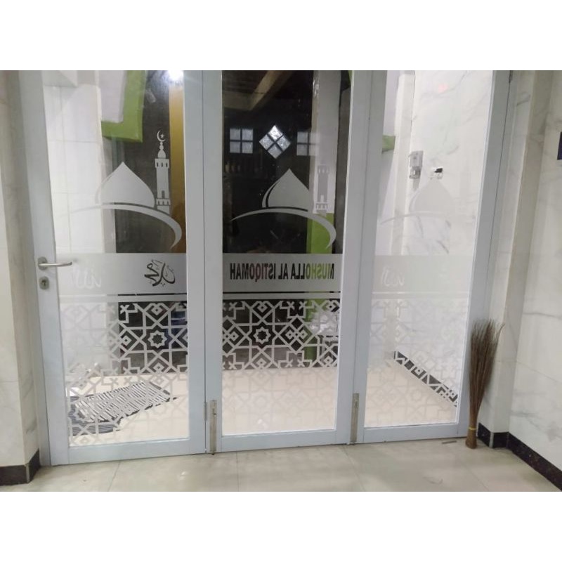 cutting stiker sandblast buat mesjid