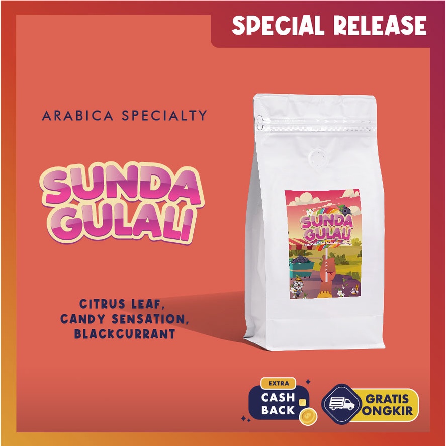 

Biji kopi arabika SUNDA GULALI 500g | arabica specialty honey proses