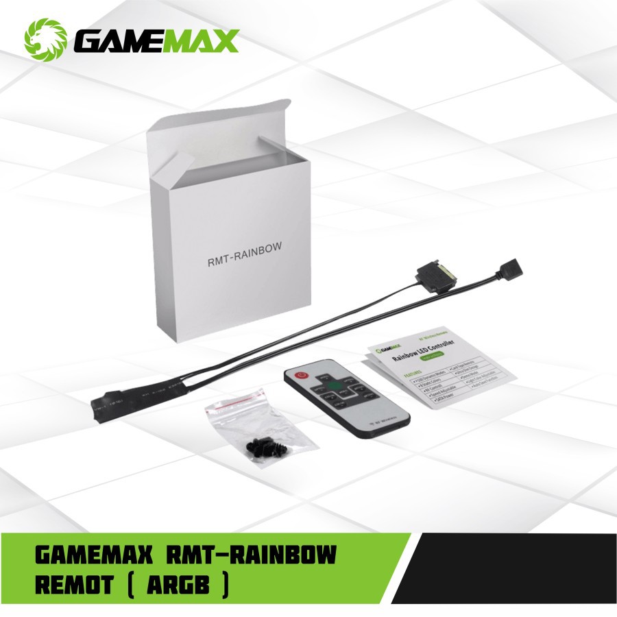 GAMEMAX RMT-RAINBOW Remot Fan ARGB