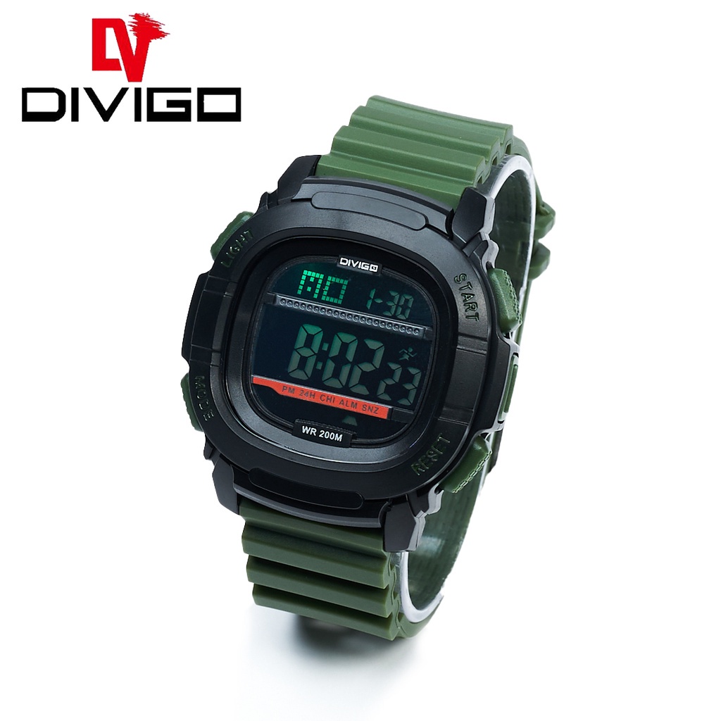 [DGS] Jam Tangan Digital Pria DV-3616 Water Resistant 3ATM