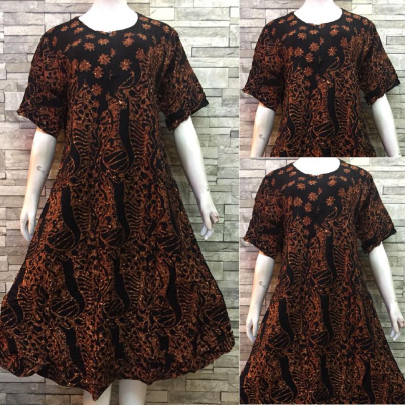 2. DASTER MARINA HANA RESLETING | BATIK PEKALONGAN | DASTER BATIK KEKINIAN CAP TEBAL | PUTRI DIANA-Resleting 4