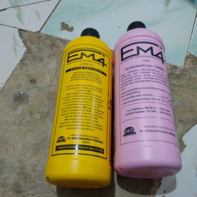 Em4 Perikanan, Tambak 1liter