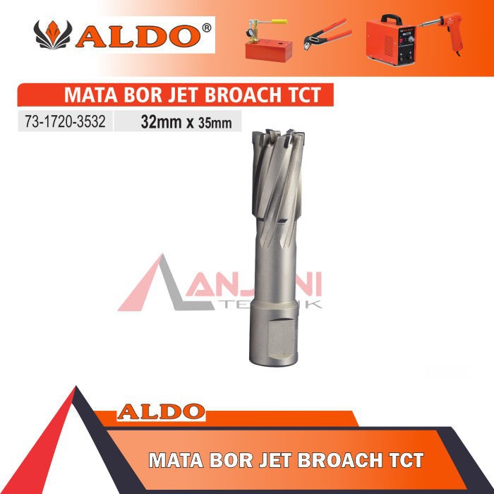 MATA BOR MAGNET JET BROACH 32 x 35 mm ALDO JETBROACH TCT 32mm x 35mm