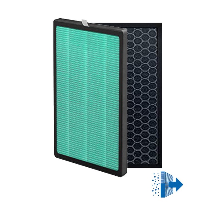 Filter HEPA Carbon Active Replacement Air Purifier Lite - MEVAL