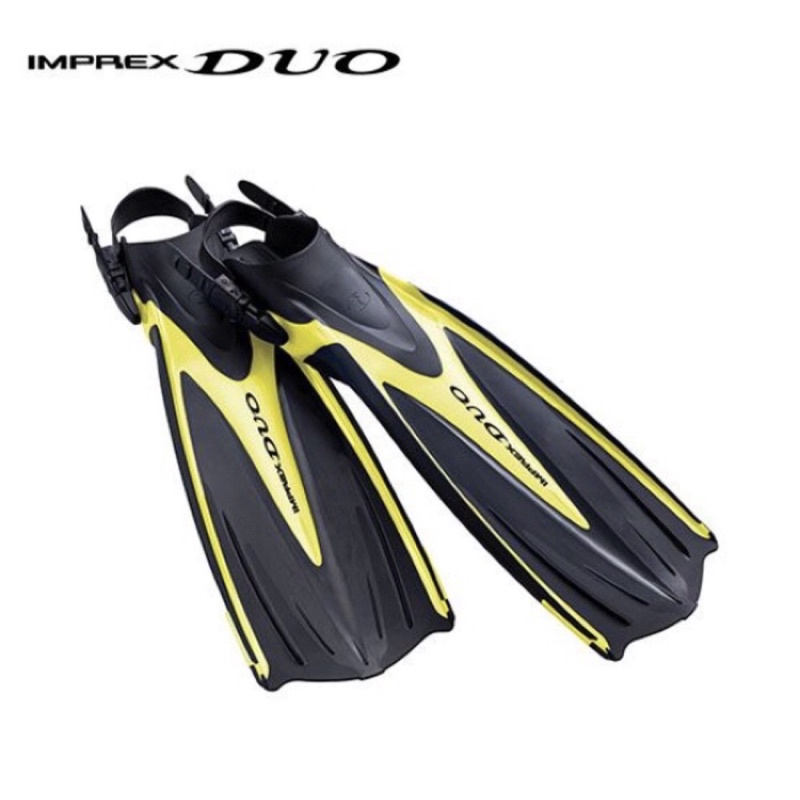 Diving Fins fin Tusa Open Heel Imprex Duo