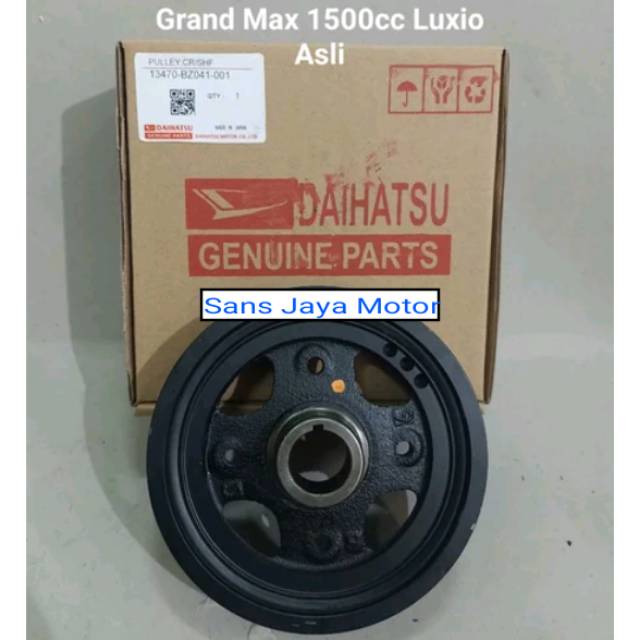 Jual Pully Kruk As Pulley Crankshaft Pully Ker As Gran Max Cc Luxio Original Shopee Indonesia