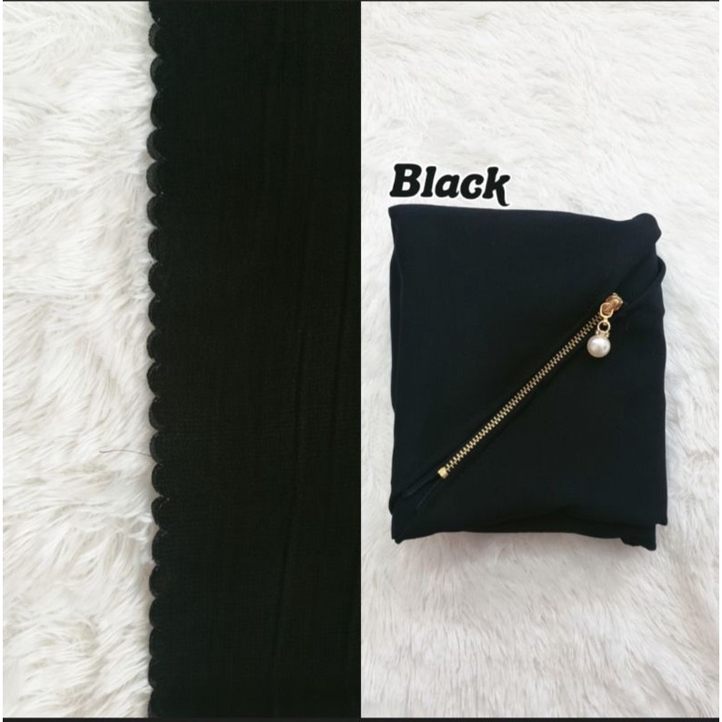 Kerudung instan Zipper