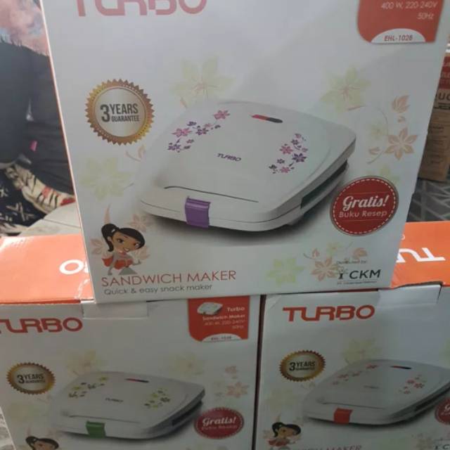 Turbo sandwich maker