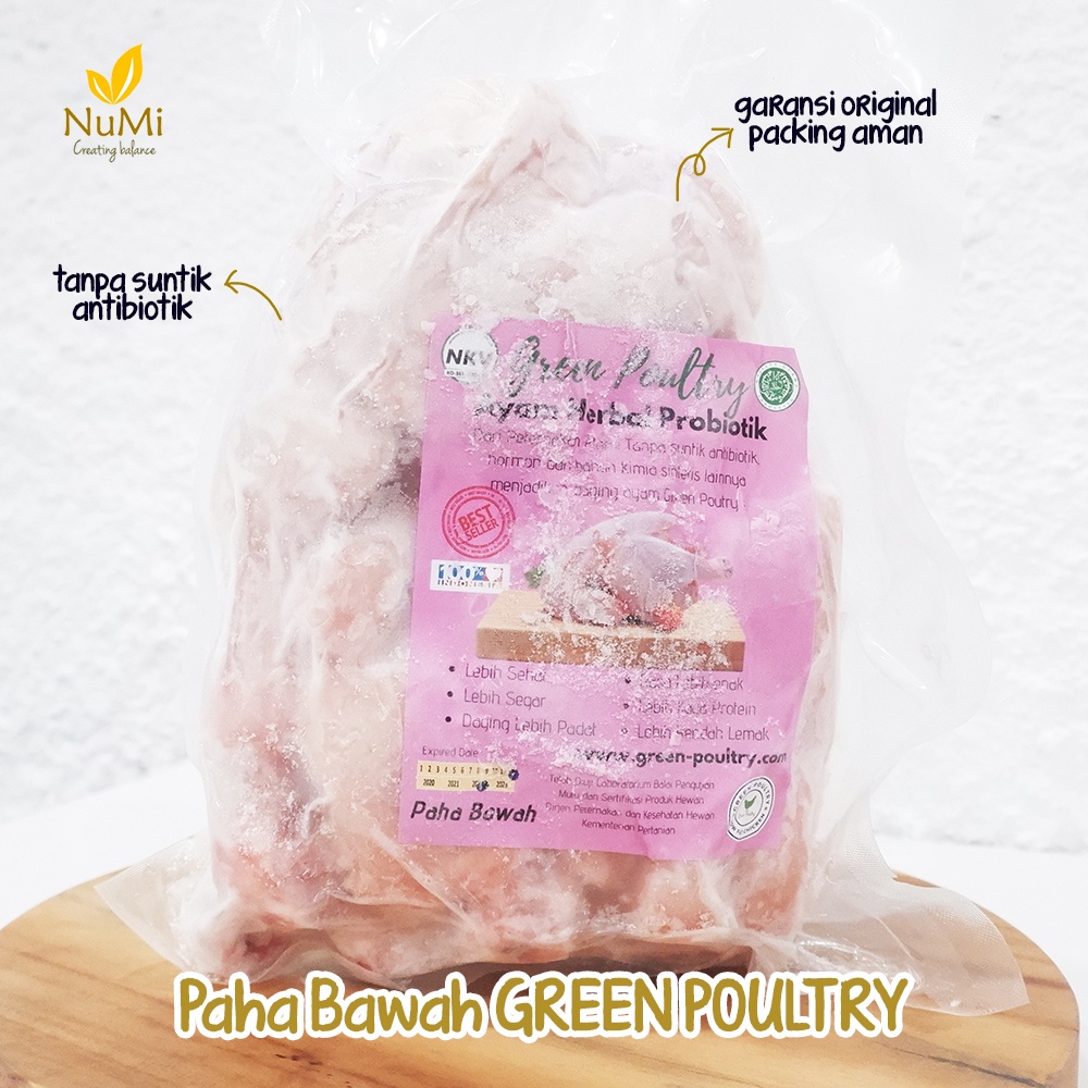 

Ayam Paha Bawah Herbal Probiotik Chicken Drumstick - Green Poultry