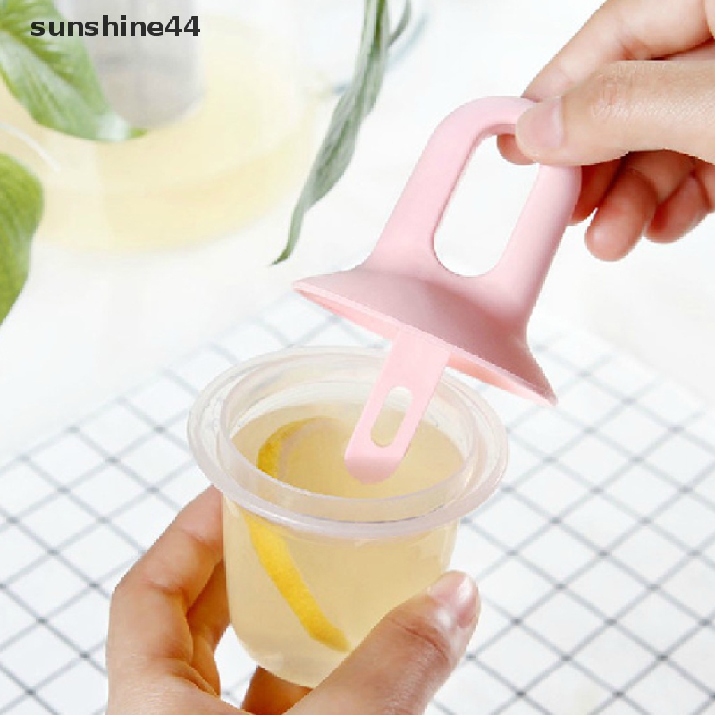 Sunshine Cetakan Es Krim / Loli / Buah / Milkshake Mini Bahan Silikon