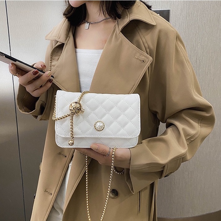 BJ81805 - BLACK/BROWN/RED/WHITE - TAS WANITA FASHION IMPORT MODIS ELEGAN TERMURAH TERLARIS TERBARU BAGSTORE JAKARTA TAS BATAM GT1805