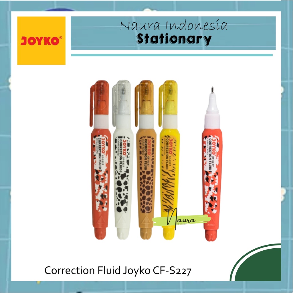 

Correction Fluid Cairan Koreksi Joyko CF-S224 | Penghapus Cair Joyko CF-S224 | Tip Ex Joyko