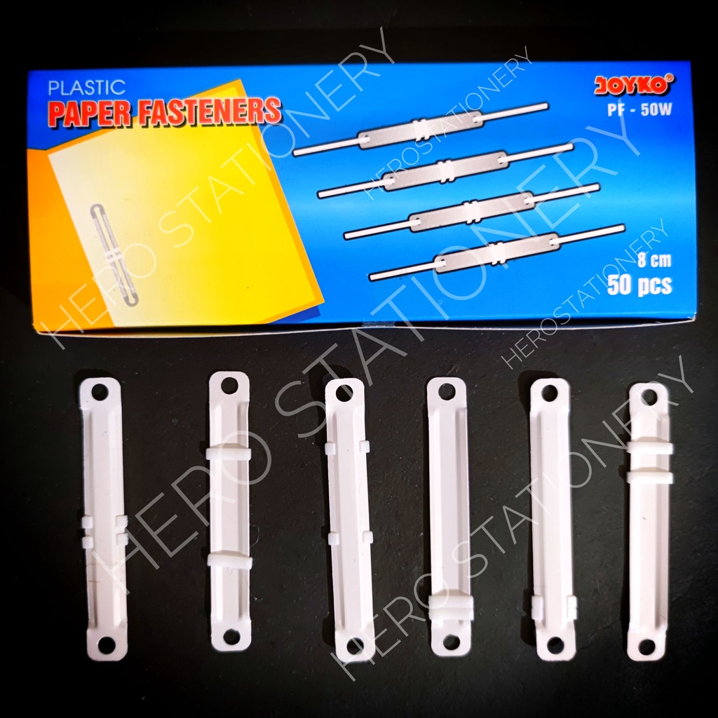 

Paper fastener pengikat kertas joyko PF-50W 1 box isi 50 unit