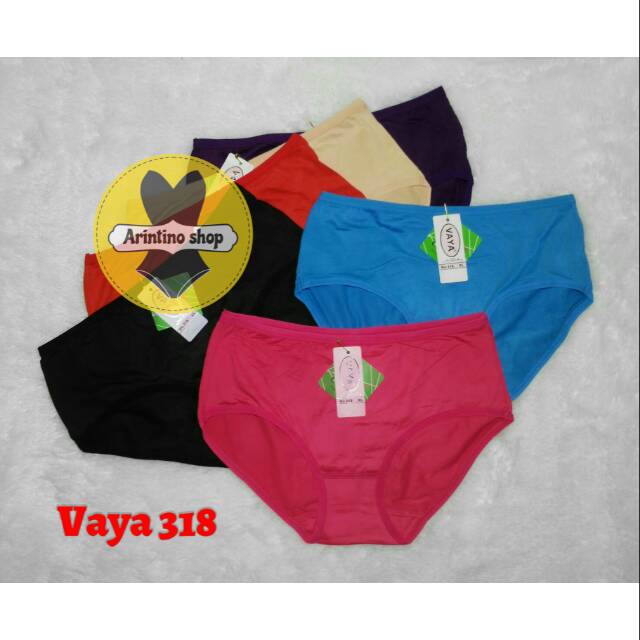 Cd Wanita Vaya 318 Polos | Celana Dalam Wanita Dewasa | Cd Cewek |