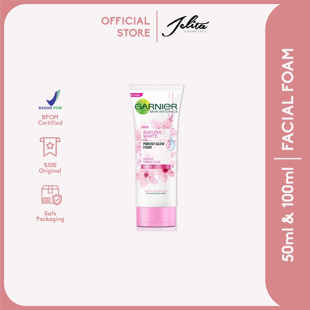 Garnier Sakura Glow Face Wash