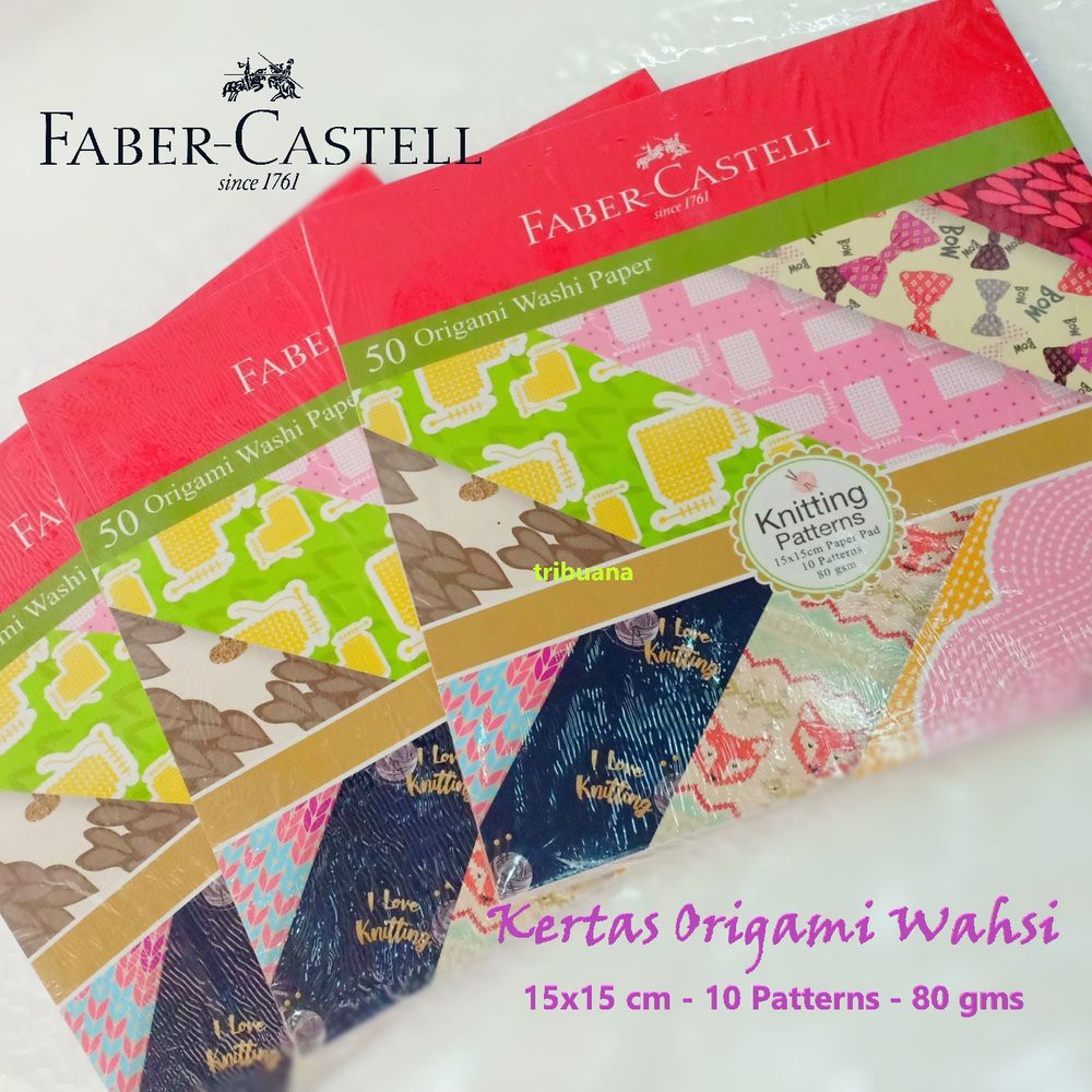 

Langsung Order Kertas Lipat - Kertas Origami Washi 15cmx15cm Faber Castell Limited