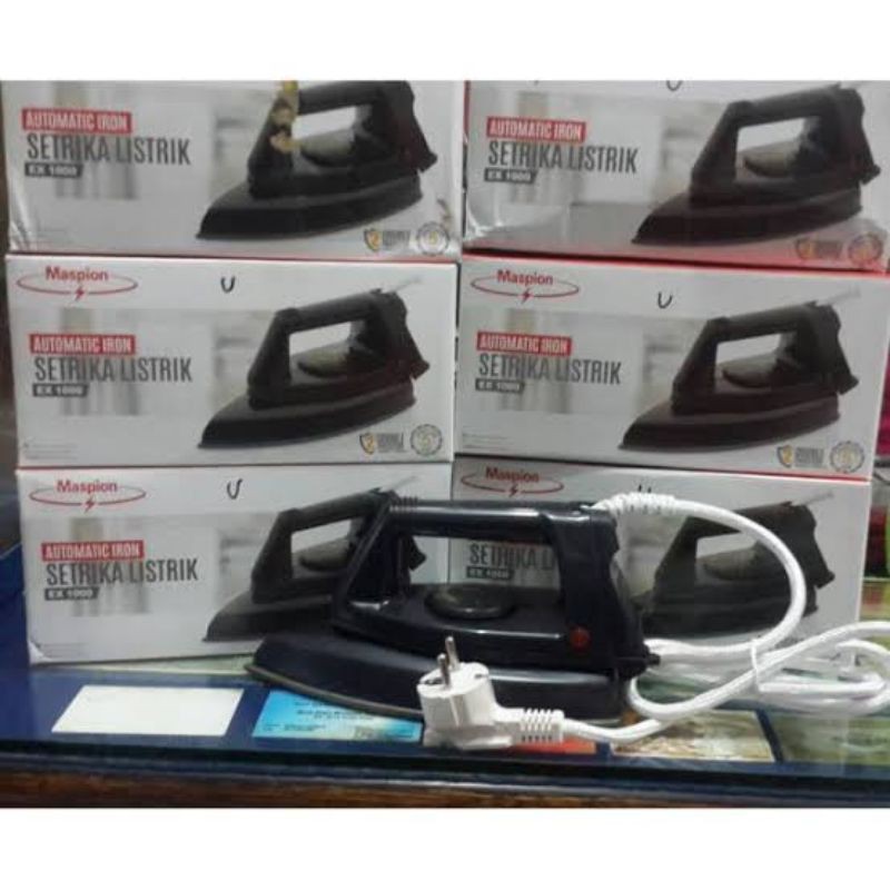 Setrika Maspion EX 1000 Automatic Iron Dry Iron  Original Baru dan Bergaransi Resmi