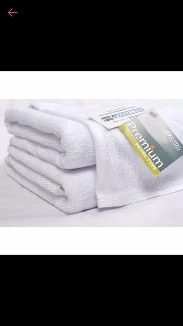 Handuk Pantai Terry Palmer Putih Hotel Type 80x160