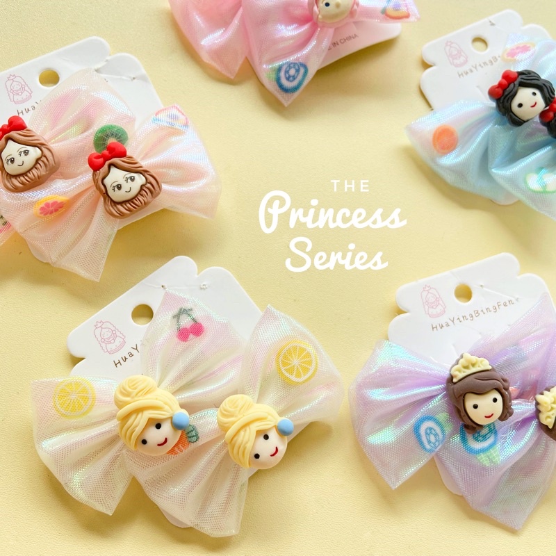 Jepit Anak Import Princess Pita Lucu