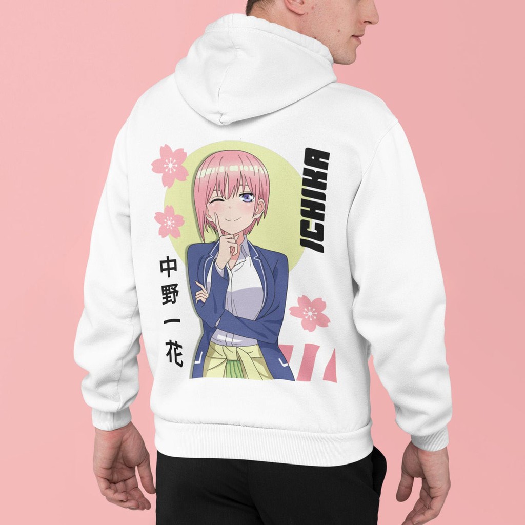 Hoodie Ichika Nakano The Quintessential Quintuplets Anime Manga Premium