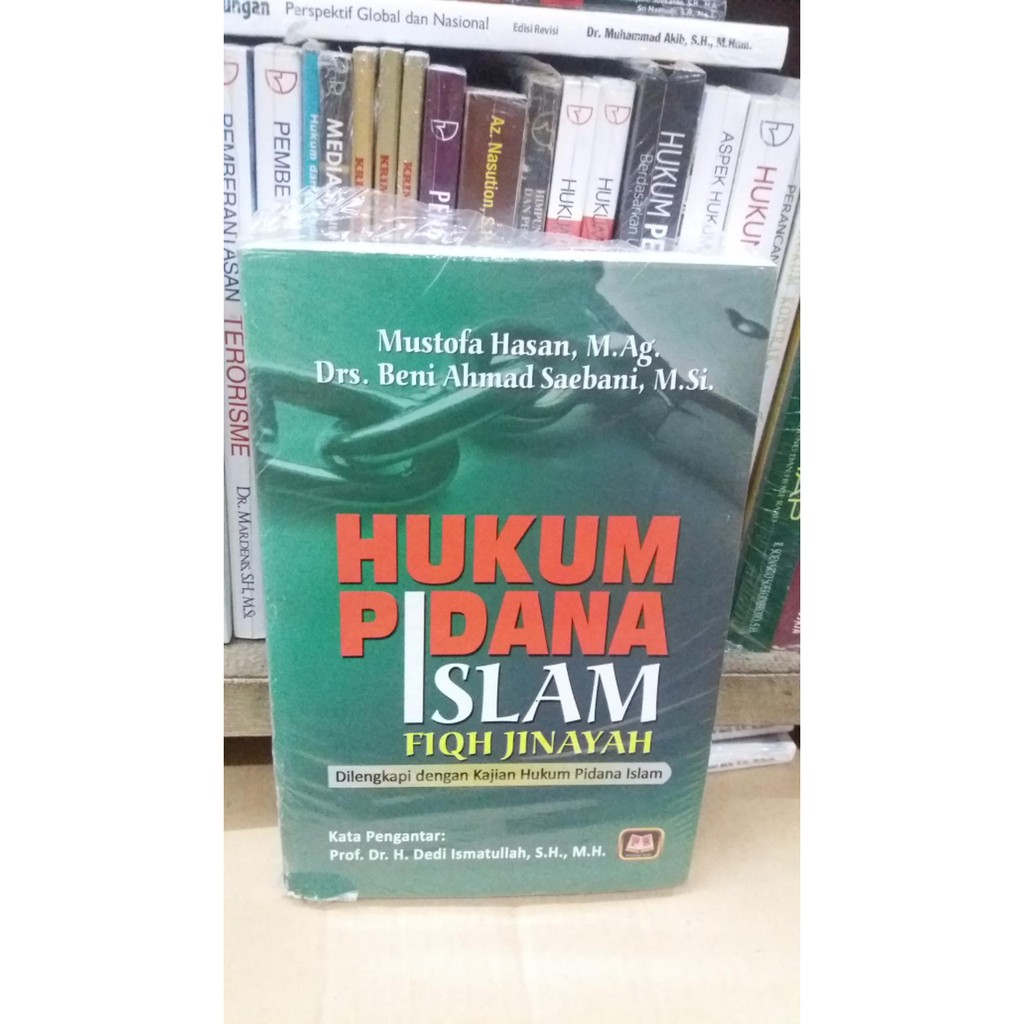 Jual Buku Hukum Pidana Islam Fiqh Jinayah Mustofa Hasan Shopee