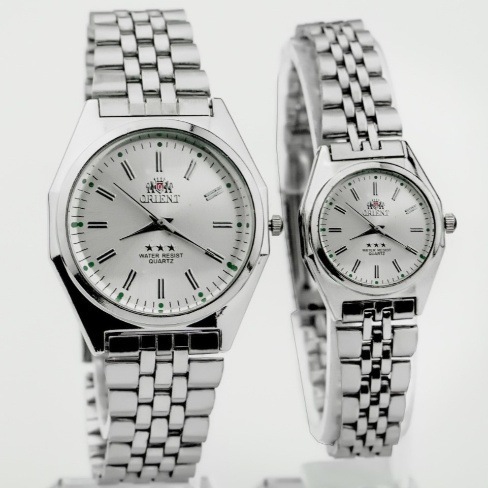 BAJ JAM TANGAN COUPLE MURAH ORIENT STAR RANTAI PREMIUM PRIA WANITA GROSIR ARLOJI OR001