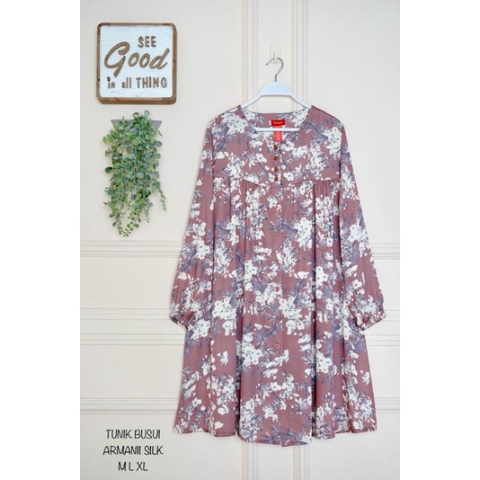 Motif Baru Long Tunik  ,Tunik armani cantik import , Tunik Original Kamari , Atasan muslimah.