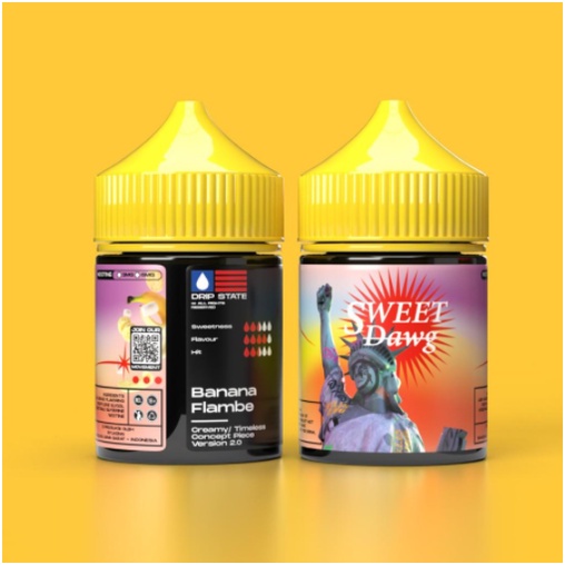 DRIPSTATE SWEET DAWG BANANA FLAMBE 60ML