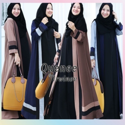 Baju muslim gamis syari terbaru 2022 trendy