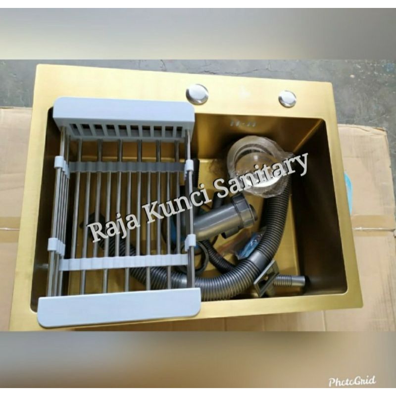 Kitchen Sink 5040 Gold Onan Golden Hand/Bak Cuci Piring 5040 Stainless Gold Onan Golden Hand