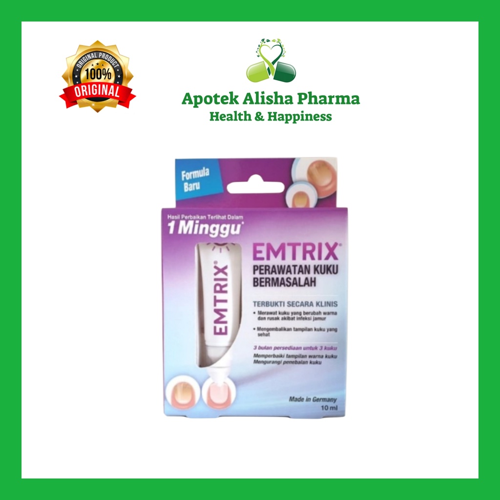 EMTRIX GEL 10ml - Perawatan Kuku Rusak Akibat Jamur