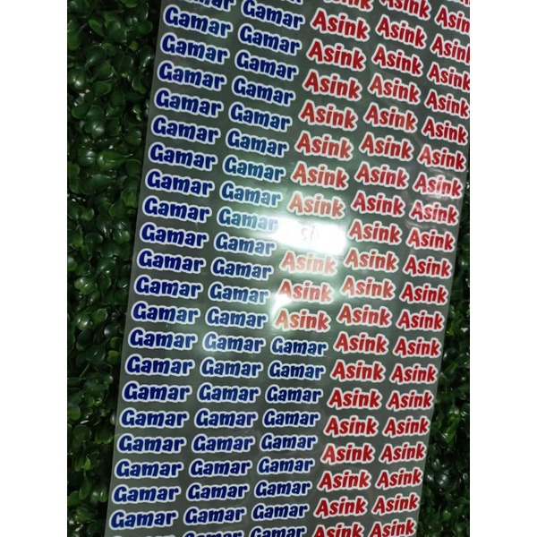 

stiker baju